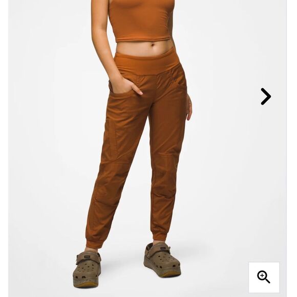 Prana Pants - NWT$98 Prana Women's Elastic Waist Kahab Jogger Pull-on Hiking Pants Clay Large